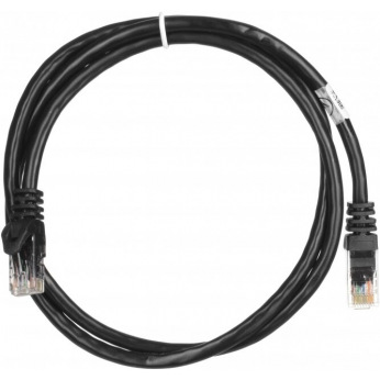 Патч-корд 2E Cat 6,UTP,RJ45, 26AWG ,7/0.16 Cu, 1.00 m, PVC,Black (2E-PC6COP-100BK)