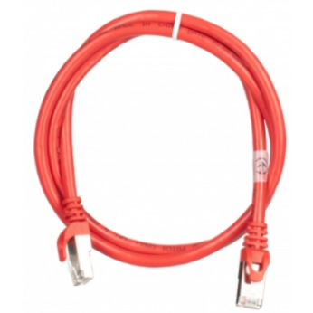 Патч-корд 2E Cat 6,S-FTP экран оплётка фольга,RJ45, 4Х2 27AWG ,7/0.14 Cu, 1.00 m, PVC,Red (2E-PC6SFTPCOP-100RD)