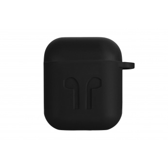 Чохол 2E Pure Color Silicone Imprint (1.5mm) для Apple AirPods (2E-AIR-PODS-IBSI-1.5-BK)