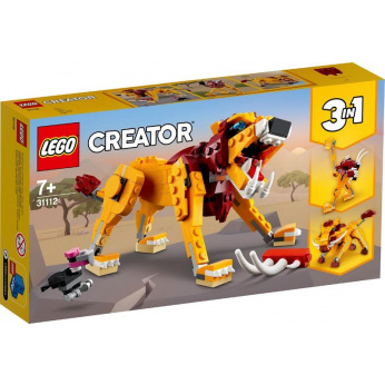 Конструктор LEGO LEGO Creator Дикий лев (31112)