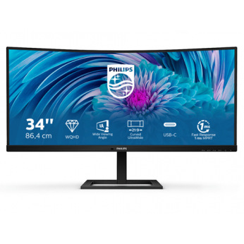 34" VA вигнутий монітор,3440*1440,100 Гц 346E2CUAE/00 (346E2CUAE/00)