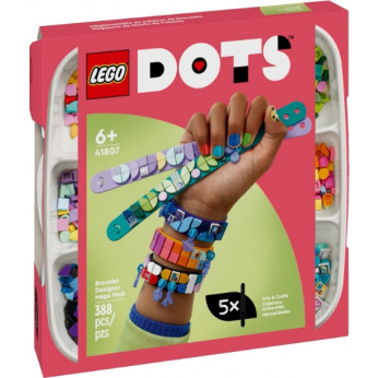 Конструктор LEGO DOTS Меганабор для создания браслетов (41807)