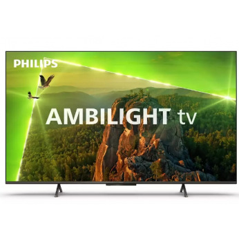 Телевізор 43", UHD, безрамковий дизайн,Philips Sma rt TV,  Bluetooth Audio, вбудований мікрофон, підт 43PUS8118/12   (43PUS8118/12  )