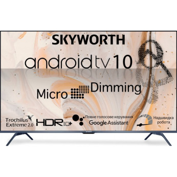Телевiзор Skyworth 50G3A AI Micro Dimming Android TV 10.0 (50G3A)