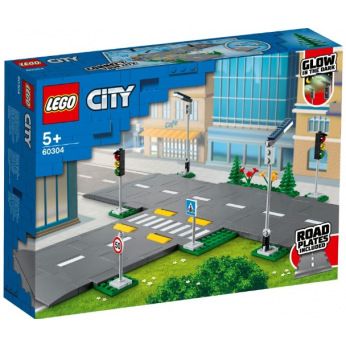Конструктор LEGO City Town Дорожні плити 60304 (60304)