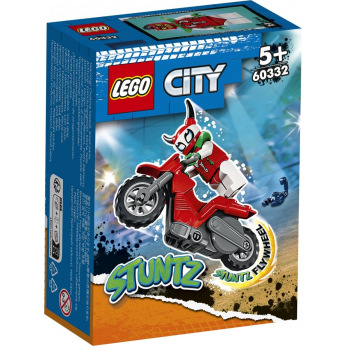 Конструктор LEGO City Stuntz Каскадерский мотоцикл Авантюрного скорпиона (60332)