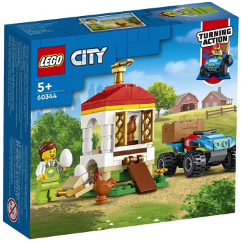 Конструктор LEGO City Farm Курятник (60344)