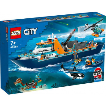 Конструктор LEGO City Арктический исследовательский корабль (60368)