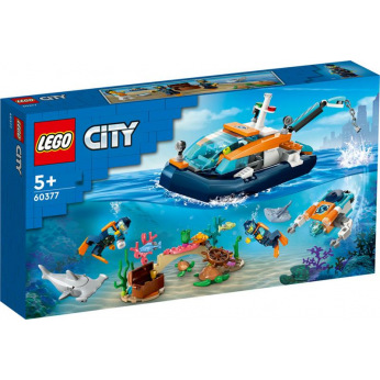 Конструктор LEGO City Исследовательская подлодка (60377)