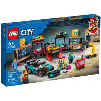 Конструктор LEGO City Тюнинг-ателье (60389)