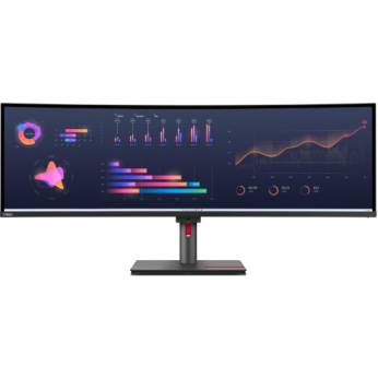 49" 32:9 IPS вигнутий РК монітор, 5120х1440, 4 мс,  98% DCI-P3, HDR10, PiP/PbP, 2xTB 4/2xHDMI 2.1/1xD P49w-30 (63DBZAT1EU/63DBRAT1UA)