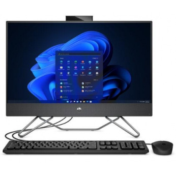 Комп’ютер персональний моноблок HP 240-G9 23.8" FHD IPS AG, Intel i5-1235U, 8GB, F512GB, UMA, WiFi, кл+м, 3Y, Win11P, чорний (6D333EA)