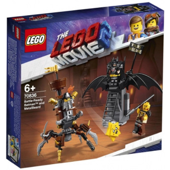 Конструктор LEGO Movie Бэтмен и Железная Борода: К бою готовы (70836)