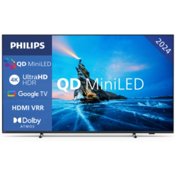 Телевізор 75", MiniLED, 60 Hz, UHD, GTV, P5, Bluet ooth, no DV, 600 cd/m2, GA, AirPlay2, RC with mic( 75PML8709/12 (75PML8709/12)