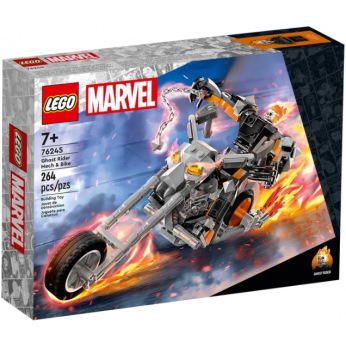 Конструктор LEGO Super Heroes Примарний Вершник: робот і мотоцикл (76245)