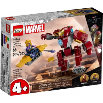 Конструктор LEGO Marvel Халкбастер Железного Человека против Таноса (76263)