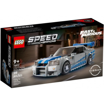 Конструктор LEGO Speed Champions «Двойной форсаж» Nissan Skyline GT-R (R34) (76917)