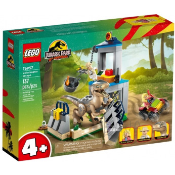 Конструктор LEGO Jurassic Park Побег велоцираптора (76957)