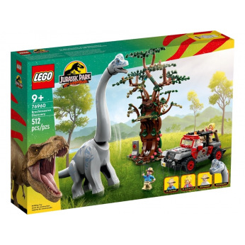 Конструктор LEGO Jurassic Park Открытие брахиозавра (76960)