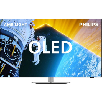 Телевізор 77", OLED, 120 Hz, UHD, AL3, P5 AI, GTV,  DV, Bluetooth, VRR 144 Hz(FreeSync/G-Sync), 1300  77OLED819/12 (77OLED819/12)