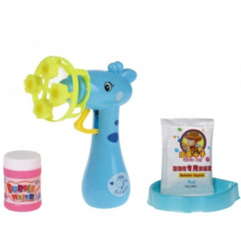 Мильні бульбашки Same Toy Bubble Gun Жираф синій 801Ut-2 (801UT-2*)