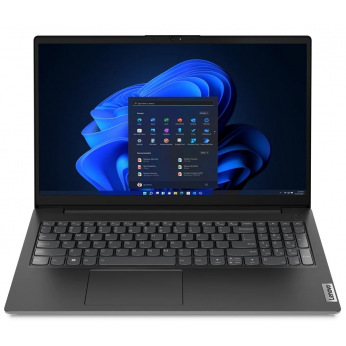 Ноутбук Lenovo V15-G4 15.6" FHD IPS AG, Intel і5-12500H, 16GB, F512GB, UMA, Win11P, черный (83FS002DRA)