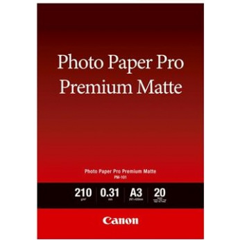 Папір Canon A3 Photo Paper Premium Matte PM-101 20 арк (8657B006)