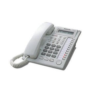 Системний телефон Panasonic KX-T7730UA White (аналоговий) для всіх типів АТС Panasonic (KX-T7730UA)