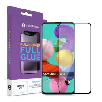 Захисне скло MakeFuture для Samsung Galaxy A51 SM-A515 Full Cover Full Glue, 0.25mm (MGF-SA51) (MGF-SA51)