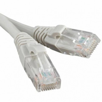 Патч-корд литой, UTP, RJ45, Cat.5e, 20m, сірий (9169)