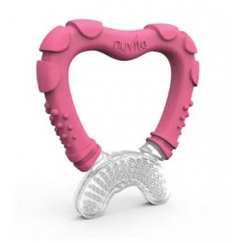 Гризунок-прорізувач для зубів Nuvita 4м+ рожевий NV7006COOLPINK (NV7006COOLPINK)