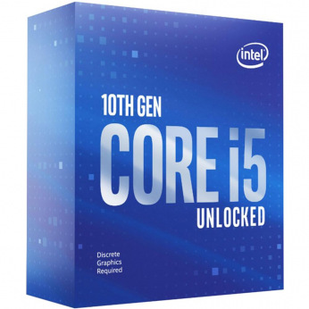 Центральний процесор Intel Core i5-10600KF 6/12 4.1GHz 12M LGA1200 125W w/o graphics box (BX8070110600KF)