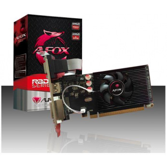 Відеокарта AFOX Radeon R5 230 2GB DDR3 64 Bit DVI-HDMI-VGA Low profile (AFR5230-2048D3L9-V2)