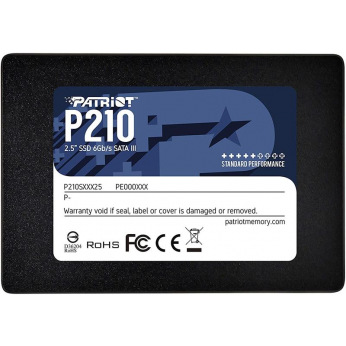 Твердотільний накопичувач SSD 2.5" Patriot 512GB SATA TLC P210 (P210S512G25)