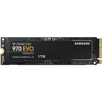 Твердотільний накопичувач SSD M.2 Samsung 1TB 970 EVO NVMe PCIe 3.0 4x 2280 V-NAND 3-bit MLC (MZ-V7E1T0BW)