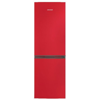Холодильник Snaige RF58SM-S5JJ2G/194.5х60х65/338 л./статика/А+/красный (RF58SM-S5RP2)