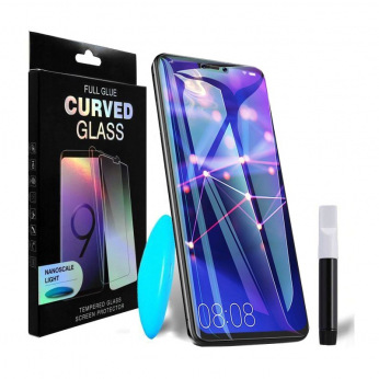 Защитное стекло PowerPlant для Samsung Galaxy S20 Ultra (жидкий клей + УФ лампа) (GL607853)
