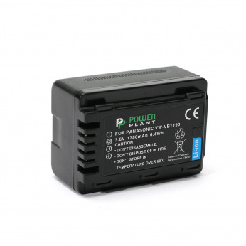 Аккумулятор PowerPlant Panasonic VW-VBT190 1780mAh (DV00DV1412)