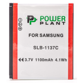 Аккумулятор PowerPlant Samsung SLB-1137C 1100mAh (DV00DV1350)