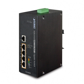 Промышленный коммутатор PoE Planet IGS-504HPT (5-Port  with 4-Port 802.3at PoE+ ) (IGS-504HPT  )