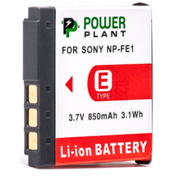 Aккумулятор PowerPlant Sony NP-FE1 850mAh (DV00DV1062)