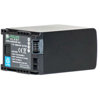 Аккумулятор PowerPlant Canon BP-827 Chip 2800mAh (DV00DV1262)