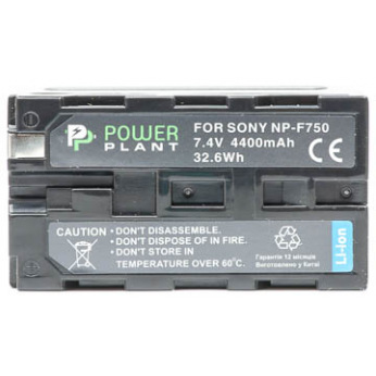 Аккумулятор PowerPlant Sony LED NP-F750 4400mAh (DV00DV1366)