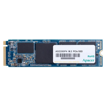 Твердотільний накопичувач SSD M.2 Apacer 512GB AS2280P4 NVMe PCIe 3.0 x4 2280 3D TLC (AP512GAS2280P4-1)