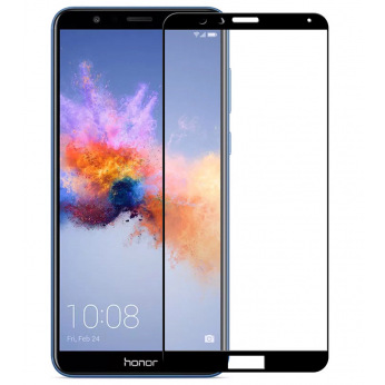 Защитное стекло Full screen PowerPlant для Huawei Honor 7X Black (GL605057)