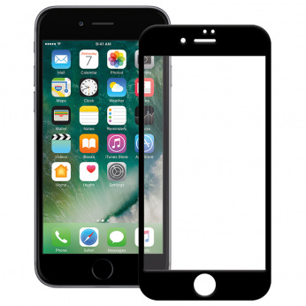 Защитное стекло Full screen PowerPlant для Apple iPhone 7/8, Black (GL606030)