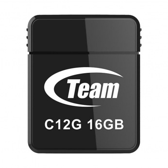 Флеш-накопитель USB 16Gb Team C12G Black TC12G16GB01 (TC12G16GB01)
