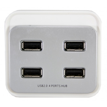 PowerPlant USB - хаб 4 Ports (квадрат) (HUB6017)