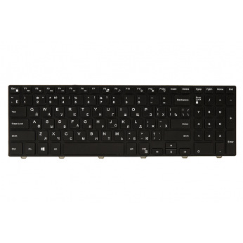 Клавиатура для ноутбука DELL Inspiron 15: 3000, 5000 черный, черный фрейм (KB310159)