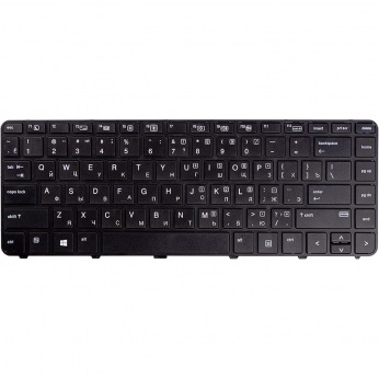 Клавиатура для ноутбука HP Probook 430 G3, 440 G3 черный, черный фрейм (KB310751)